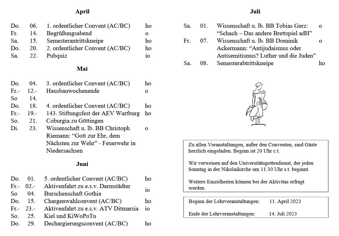 Semesterprogramm